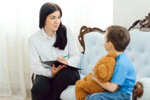 Online child counseling